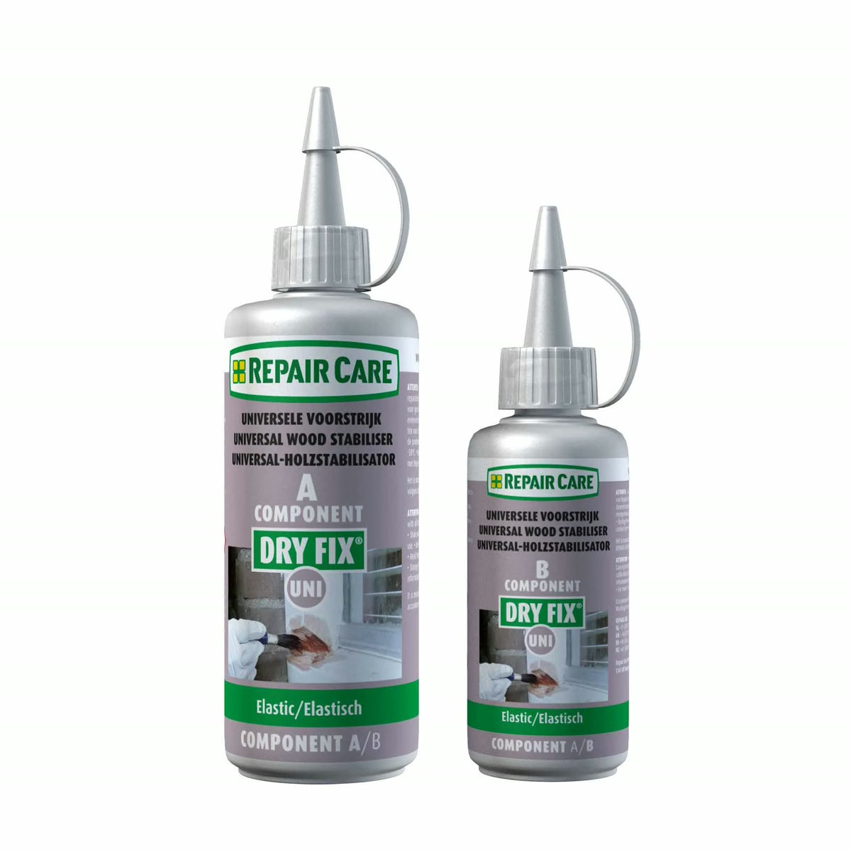 DRY FIX UNI wood primer, the two-bottle A and B set