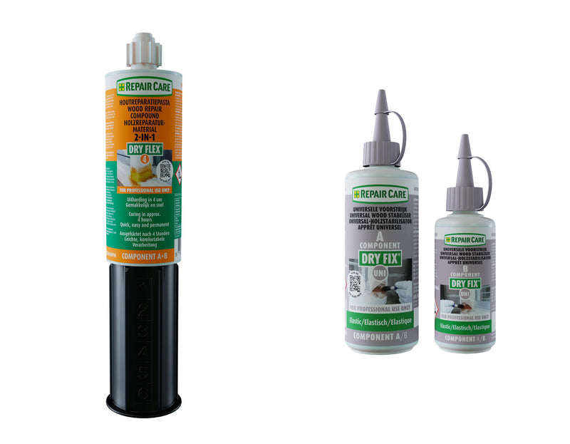 Repair Care Duo Kit - DRY FLEX 4 + DRY FIX UNI Small (A+B)